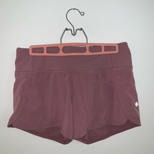 Lululemon Size 4 Speed Up Running Shorts 4 Inch